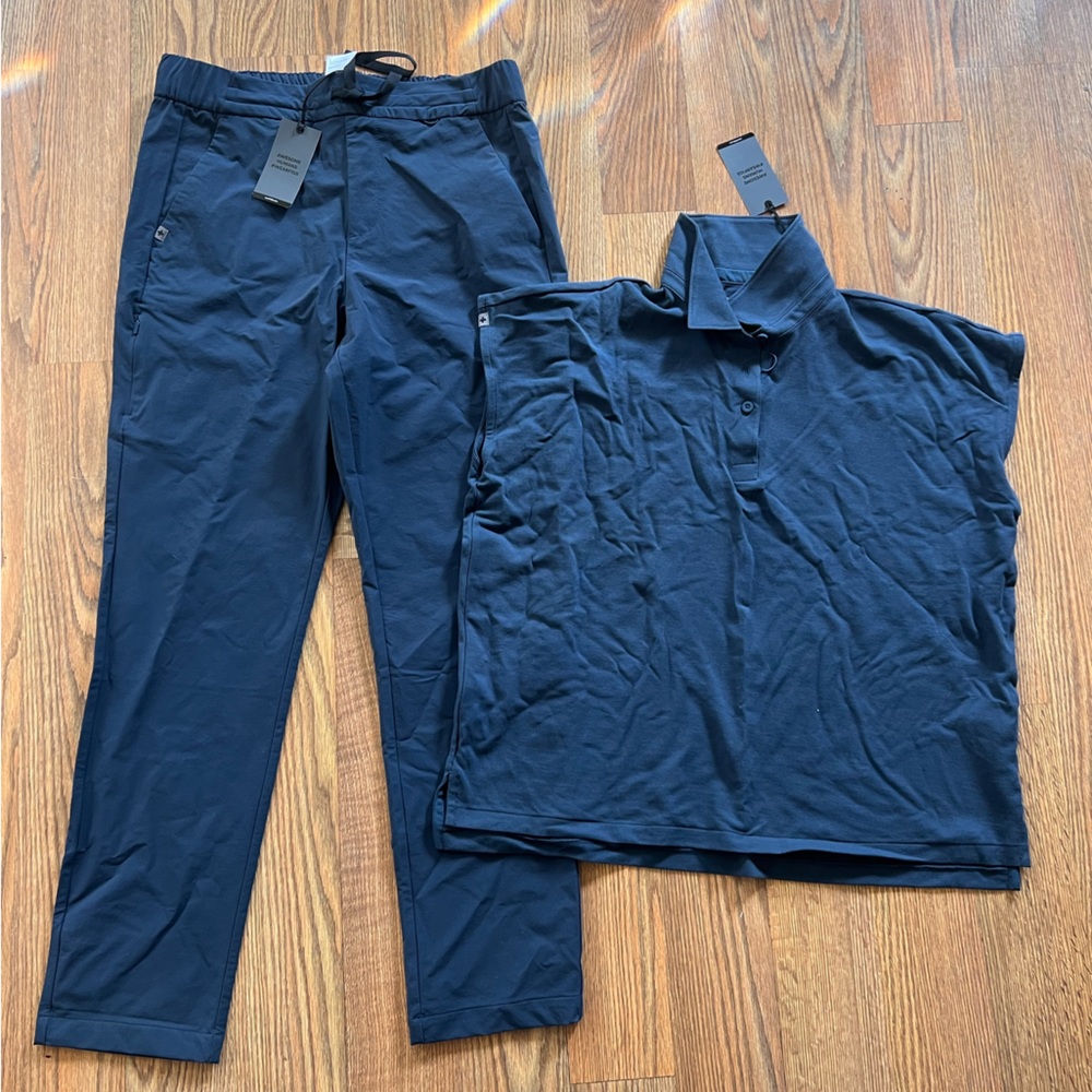 Figs Dark Harbor Scrub set
